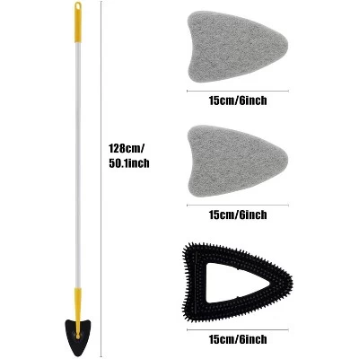 Dexmalle Tub Tile Scrubber Brush 2 In 1 Cleaning Brush Pole 7 Dexmalle Tub Tile Scrubber Brush 2 In 1 Cleaning Brush Pole - Image 5