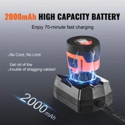 VEVOR 12V Electric Drain Auger, 25FT Cordless Plumbing Snake Auto Feed, Pipeline Snake Drain Clog Remover With Power Drill For 3/4"-2" Pipes, Black -Cleaning Supply Store GUEST 3cf09d17 4b9a 446b ad0e eb329c70ee0a