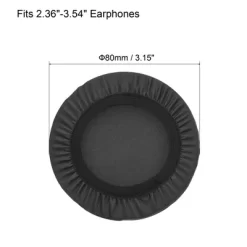 Unique Bargains Reusable Flexible Elastic Fabric Washable Headphone Covers 1 Pairs