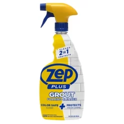 ZEP Zep Plus Foaming Grout Cleaner β Protects Grout From Grime β 32 Oz. - Case Of 12