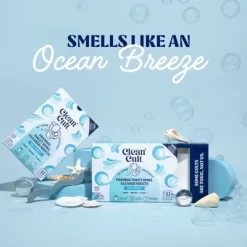 Cleancult Toilet Bowl Cleaner Sheets - Sea Spray - 32ct -Cleaning Supply Store GUEST 3e104eb9 811e 497c 8b92 f943945f3fc9