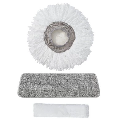 True & Tidy Mop Pad Replacement Set For Spray-360 Clean Everywhere Spray Mop Kit 10 True & Tidy Mop Pad Replacement Set For Spray-360 Clean Everywhere Spray Mop Kit - Image 8