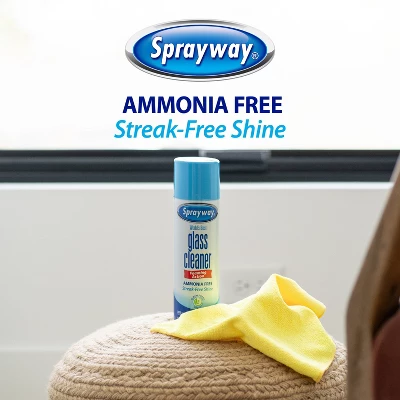 Sprayway Glass Cleaner Ammonia Free Aerosol - 19oz 6 Sprayway Glass Cleaner Ammonia Free Aerosol - 19oz - Image 4