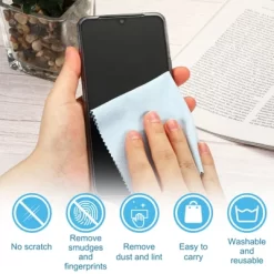 Unique Bargains Camera Lens Eyeglasses Screens Microfiber Cleaning Cloths 7" X 6" 24 Pcs -Cleaning Supply Store GUEST 3f5099b7 3f0c 4981 8bf1 63301d7d138a