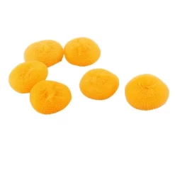 Unique Bargains Kitchen Plastic Dish Bowl Pan Washing Cleaning Ball Brush Scrubber Cleaner Yellow 6 Pcs -Cleaning Supply Store GUEST 407d6241 dbc8 472c aab0 918e3bd1e632