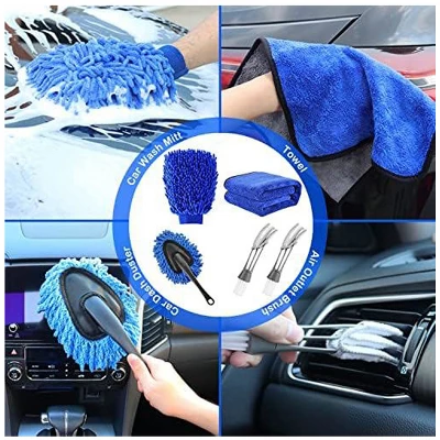 Aoibox 26Pcs Car Detailing Brush Set, Professional Car Cleaning Kit For Interior & Exterior,Includes Detailing Brushes, Wheel Brush, Tire Brush & More 3 Aoibox 26Pcs Car Detailing Brush Set, Professional Car Cleaning Kit For Interior & Exterior,Includes Detailing Brushes, Wheel Brush, Tire Brush & More