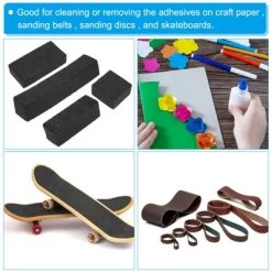 Unique Bargains Rectangular Durable Fast Removes Dirt Pickleball Paddle Eraser 2 Pcs -Cleaning Supply Store GUEST 40f6a81d e4cf 4980 8cb8 e8f1c168ce6f