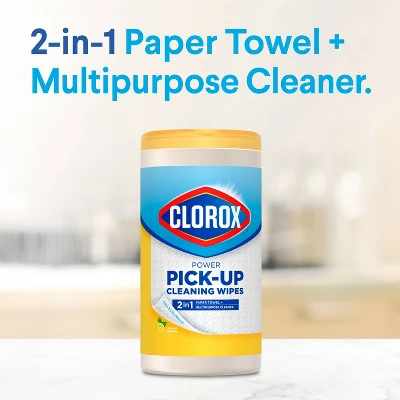 Clorox Lemon Paper Towel Wipes - 75ct 5 Clorox Lemon Paper Towel Wipes - 75ct - Image 3