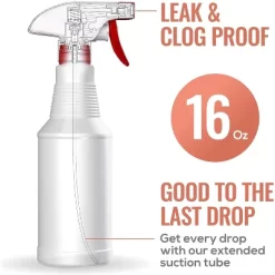 LiBa Spray Bottle (4 Pack,16 Oz), Commercial Grade, Industrial, Household Use -Cleaning Supply Store GUEST 44fb9264 8fcc 49ce ac87 071d4288494e