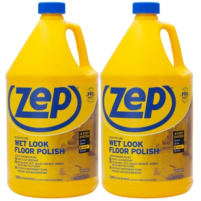 Zep Wet-Look Floor Polish – Enhances Hard Floor Appearance – 1 Gallon 10 Zep Wet-Look Floor Polish – Enhances Hard Floor Appearance – 1 Gallon - Image 8