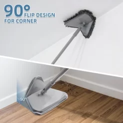 MECO ELEVERDE Extendable Wall Cleaner With 78.5" Stainless Steel Handle Mop & 6 Replaceable Microfiber Head Pads -Cleaning Supply Store GUEST 49103de2 5964 4206 b093 a04e046594db