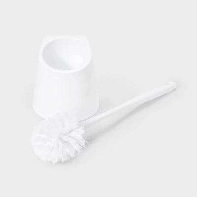 Toilet Brush With Holster - Dealworthy™ 3 Toilet Brush With Holster - Dealworthy™