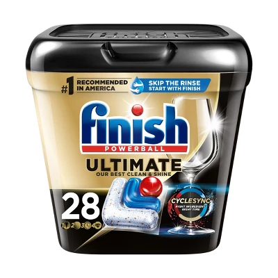Finish Ultimate Dishwasher Detergent Tabs With CycleSync Technology 12 Finish Ultimate Dishwasher Detergent Tabs With CycleSync Technology - Image 10