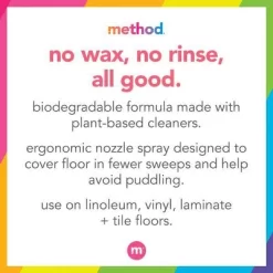Method Spearmint Sage Squirt + Mop Hard Floor Cleaner - 25 Fl Oz -Cleaning Supply Store GUEST 4ea756fe 2fbc 408e add1 fd7ac568ac91