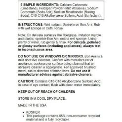 Bon Ami Scratch-Free Powder Cleanser 14 Oz Pwdr