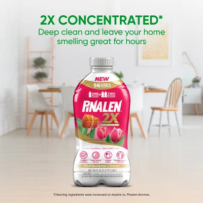 Pinalen Floral Scent Multi-Purpose Cleaner - 56 Fl Oz 4 Pinalen Floral Scent Multi-Purpose Cleaner - 56 Fl Oz - Image 2