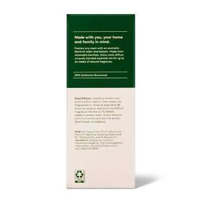 Liquid Reed Diffuser - Cedar & Balsam - 2 Fl Oz - Everspring™ 4 Liquid Reed Diffuser - Cedar & Balsam - 2 Fl Oz - Everspring™ - Image 2