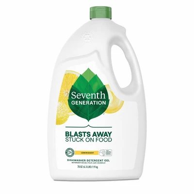 Seventh Generation Lemon Natural Dishwasher Detergent Gel - 70oz 10 Seventh Generation Lemon Natural Dishwasher Detergent Gel - 70oz - Image 8