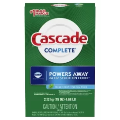 Cascade Fresh Scent Powder Dishwasher Detergent - 75oz