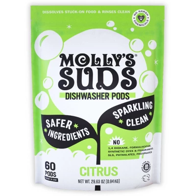 Molly's Suds Dish Pods - Citrus - 60ct 9 Molly's Suds Dish Pods - Citrus - 60ct - Image 7