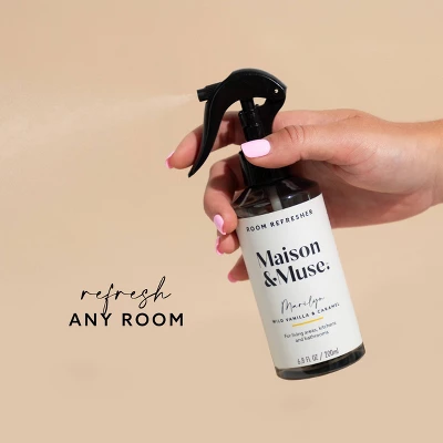 Maison&Muse Air Freshener Spray - Wild Vanilla & Caramel (Marilyn) - 6.8 Fl Oz 4 Maison&Muse Air Freshener Spray - Wild Vanilla & Caramel (Marilyn) - 6.8 Fl Oz - Image 2