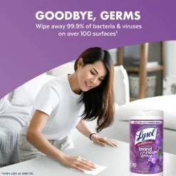 Lysol Lavender Disinfecting Wipe - 80ct -Cleaning Supply Store GUEST 5bb093c8 203b 4914 ace4 ecb48440b161
