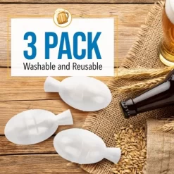 Impresa [3 Pack] Beer Tap Ball Cleaning Device - Beer Tap Plug Alternative - Beer Line Cleaner -Cleaning Supply Store GUEST 5bb68621 b125 4808 9b02 2edd3d8a2d59