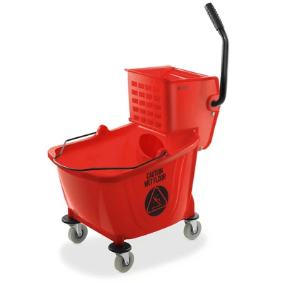Dryser 33 Quart Commercial Mop Bucket With Side Press Wringer 11 Dryser 33 Quart Commercial Mop Bucket With Side Press Wringer - Image 9