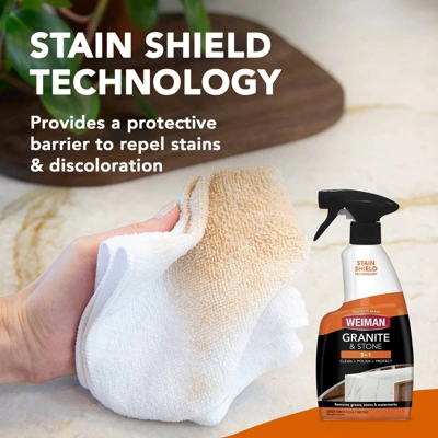 Weiman Granite & Stone 3-in-1 Cleaners - 24oz 6 Weiman Granite & Stone 3-in-1 Cleaners - 24oz - Image 4