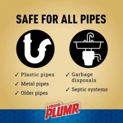 Liquid-Plumr Industrial Strength Urgent Clear, Liquid Drain Cleaner - 17oz -Cleaning Supply Store GUEST 5e9caedd 87c6 43b1 93be 9b88bc618576 1