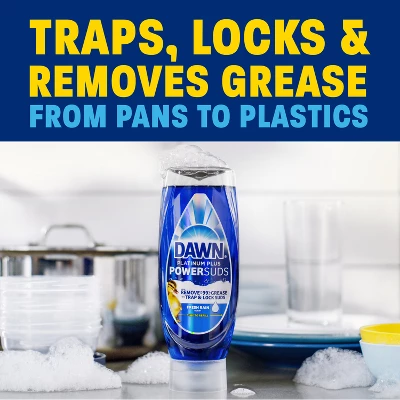 Dawn Platinum Plus PowerSuds Ez Squeeze Dish Soap - Fresh Rain - 17.4 Fl Oz 4 Dawn Platinum Plus PowerSuds Ez Squeeze Dish Soap - Fresh Rain - 17.4 Fl Oz - Image 2