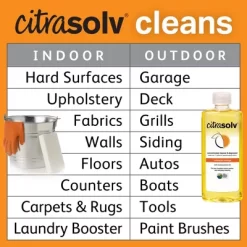 Citra Solv Concentrated Cleaner & Degreaser, Deodorizer, Home & Outdoor, Adhesive Remover, Natural Orange Oil -Cleaning Supply Store GUEST 61f19bdd f001 426e 8396 e8fd465128d6