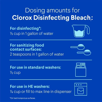 Clorox Disinfecting Bleach - Regular - 121 Fl Oz 6 Clorox Disinfecting Bleach - Regular - 121 Fl Oz - Image 4