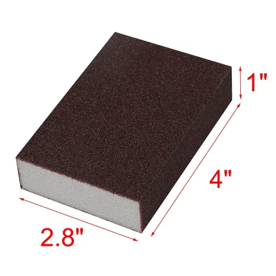 Unique Bargains Kitchens Non-Scratches Pad Scouring Scrub Sponge 8 Pcs4" X 2.8" 3 Unique Bargains Kitchens Non-Scratches Pad Scouring Scrub Sponge 8 Pcs4" X 2.8"