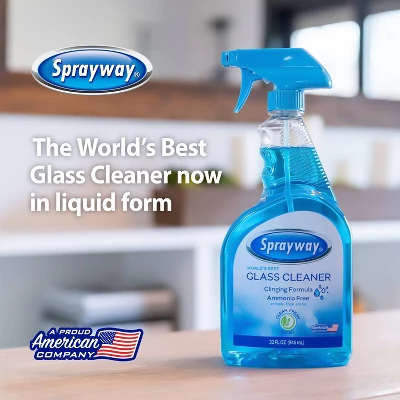 Sprayway Liquid Glass Cleaner - 32oz 4 Sprayway Liquid Glass Cleaner - 32oz - Image 2