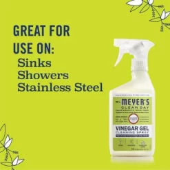 Mrs. Meyer's Clean Day Lemon Verb Vinegar Gel Cleaning Spray - 16 Fl Oz -Cleaning Supply Store GUEST 6646811a beee 4982 ae25 04b870b3c559
