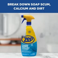 Zep Foaming Shower, Tub & Tile Cleaner – No-Scrub Formula – 32 Oz -Cleaning Supply Store GUEST 66c1773e c47e 4c20 b476 87f1b1519e26