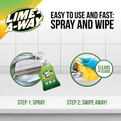 Lime-A-Way Lime Calcium Rust Cleaner - 22 Fl Oz 5 Lime-A-Way Lime Calcium Rust Cleaner - 22 Fl Oz - Image 3