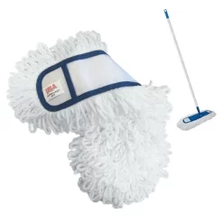 Lola Products 360 Degree Flexible 18" Dust Mop Replacement Head, Fine Fiber Machine Washable Dust Mop Head Attracts Dust & Dirt Like A Magnet, 1 Count -Cleaning Supply Store GUEST 6810d2a8 6590 49e7 a1b9 42efe696c056