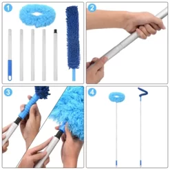 Unique Bargains Microfiber Extendable Handle Ceiling Fan Cleaner Duster -Cleaning Supply Store GUEST 689b0979 a822 44f6 ac0d 1234db36f1f2