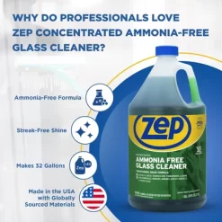 Zep Concentrated Ammonia-Free Glass Cleaner – Perfect For Commercial Windows - 1 Gallon -Cleaning Supply Store GUEST 6924582a 7634 4c43 ac37 7e8c7292c111
