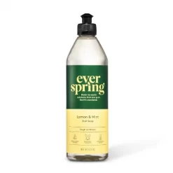 Lemon & Mint Liquid Dish Soap - 18 Fl Oz - Everspring™ 7 Lemon & Mint Liquid Dish Soap - 18 Fl Oz - Everspring™ -Cleaning Supply Store GUEST 6b552c82 bc64 4c48 bc89 417d8241e62e