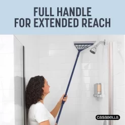 Casabella Rubber Blade Squeegee Broom