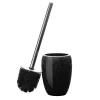 Eclat Glitter Bowl Brush Holder Black - Elle Décor -Cleaning Supply Store GUEST 6eebc257 64a9 45e6 8774 343447f0d355