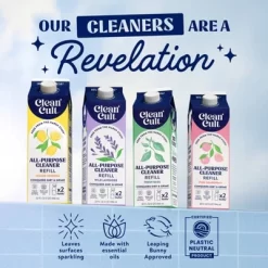 Cleancult All Purpose Cleaner - Refillable Aluminum Bottle - Lemon Verbena - 16 Fl Oz -Cleaning Supply Store GUEST 6fb86514 2a5d 47fe 982c c90f039ba16f