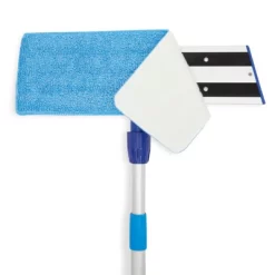 Juvale 10-Pack Refills For Mops With Flat Heads, Washable Microfiber Mop Pads For Wet And Dry Floor, Reusable Replacement Heads, 16.5 In, Blue -Cleaning Supply Store GUEST 70e98a66 9116 4c5f 8448 74b4f24bec95