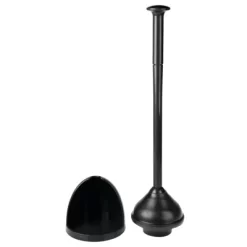 MDesign Toilet Bowl Plunger Set With Drip Tray, Compact Storage 10 MDesign Toilet Bowl Plunger Set With Drip Tray, Compact Storage -Cleaning Supply Store GUEST 72e939ca 05d4 4bf8 987d 6cdf41c5f926