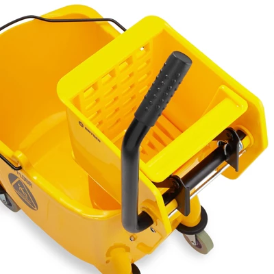 Dryser 33 Quart Commercial Mop Bucket With Side Press Wringer 5 Dryser 33 Quart Commercial Mop Bucket With Side Press Wringer - Image 3