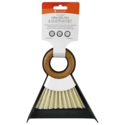 Full Circle Home Tiny Team Mini Brush And Dustpan Set Grey - 1 Ct -Cleaning Supply Store GUEST 73793cbe d1cf 44bd adea 11b3af2ce4de