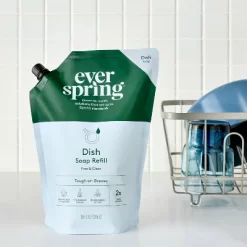 Free And Clear Liquid Dish Soap Refill - 36 Fl Oz - Everspring™